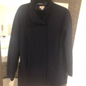 J.Crew Peacoat Navy (size 6)